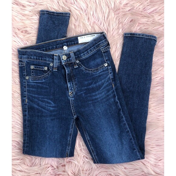 rag & bone Denim - Rag & Bone 10 Inch Capri Skinny Jeans Women's